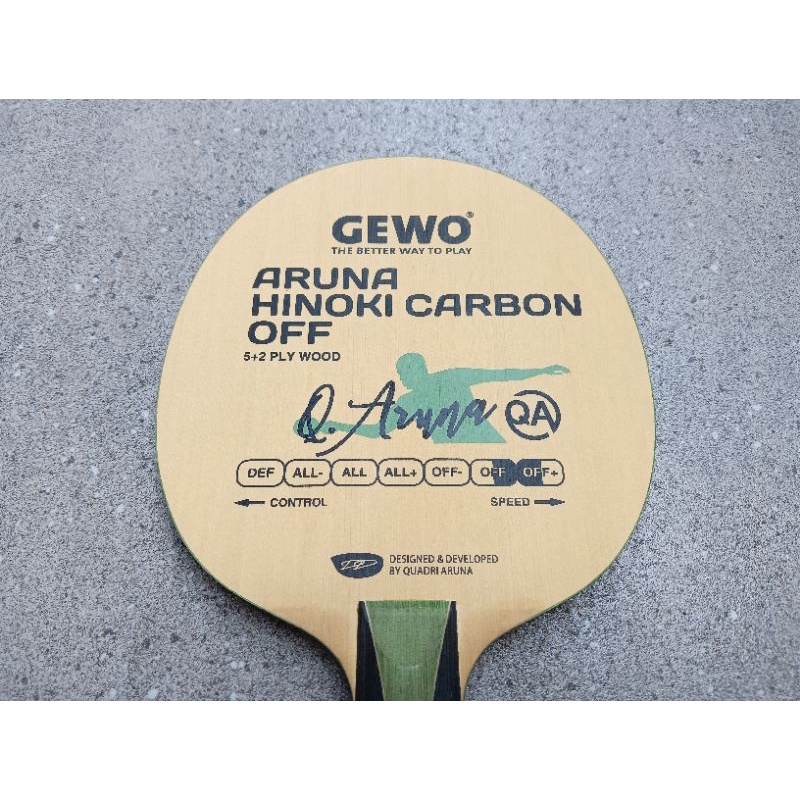 Gewo Aruna Hinoki Carbon OFF