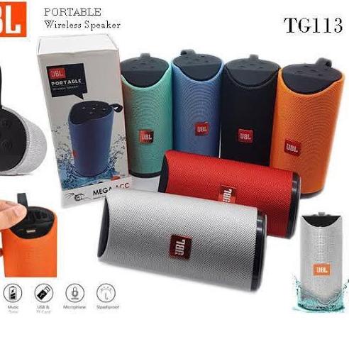 Diskon | KF7 | Dual Subwoferr Speaker Bluetooth JBL TG113 Wireless Portabel TG 113 TG-113 Speaker Ak
