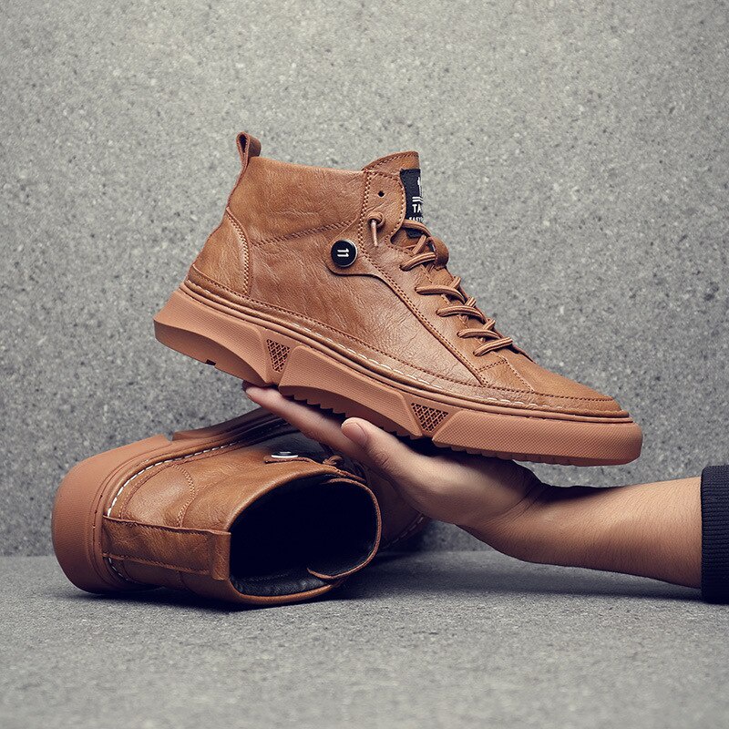 Sepatu Pria Sneakers Import - Sneaker MARTIN LUTHER Boot RZ-01 Cassual Shoes - Sepatu Boots Kasual Santai