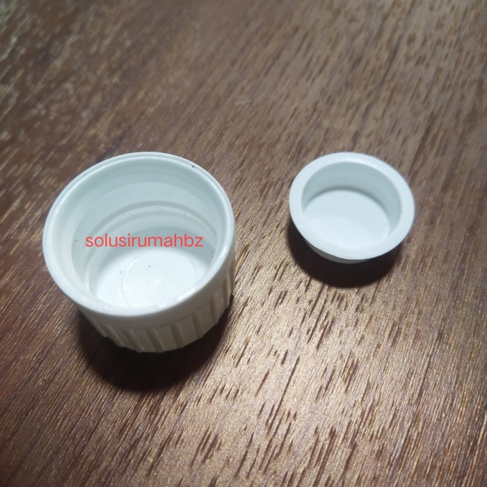 tutup botol kimia dalam od 25mm luar neck 28mm diameter 25 - 28 mm