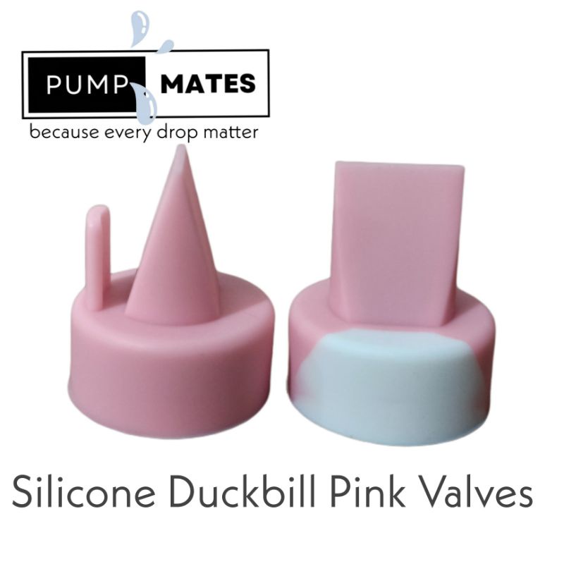 Pump Mates Silicone Duckbill Pink Valve