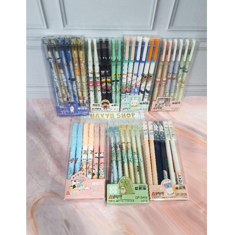 

❈®❈ (12pc) pen bisa hapus/pen gel hapus/erasable pen/pen hapus lucu fancy