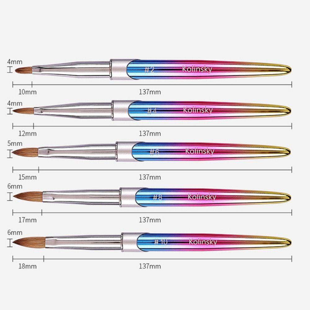 Preva Nail Art Pens New Flower Striping Manicure Tools Kuas Lukis