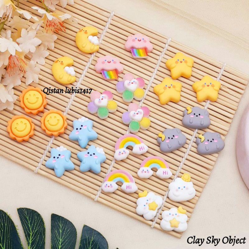 Clay Daisy Bear n Friends Kemasan 10 Pcs