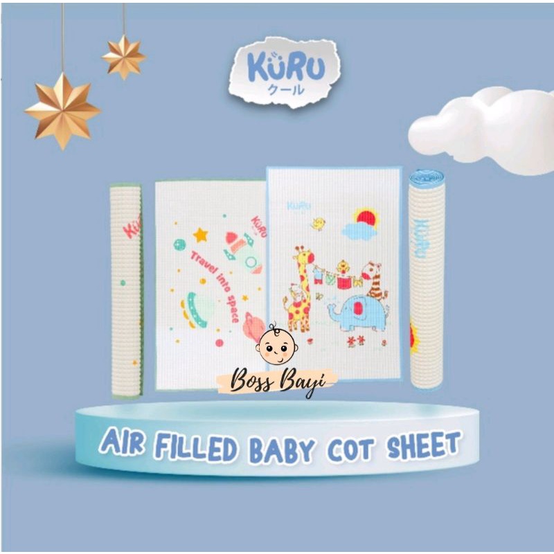 KURU - Baby Organic Healthy Cot Sheet | Perlak Organik Alas Ompol Bayi