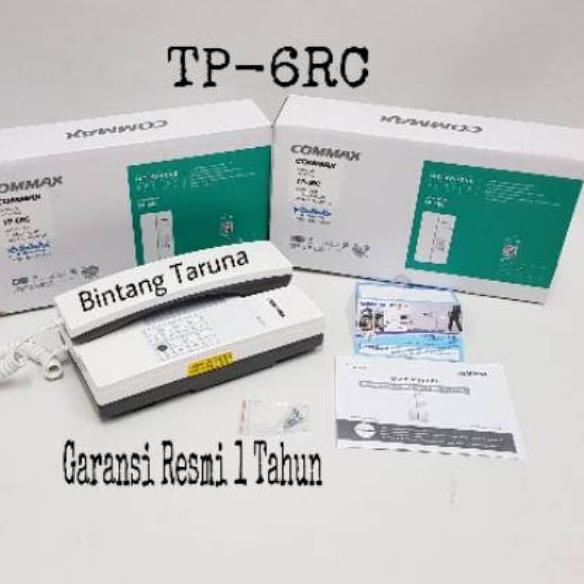 Terjamin  Intercom Commax TP 6RC Intehone Commax TP6RC Commax Intehone