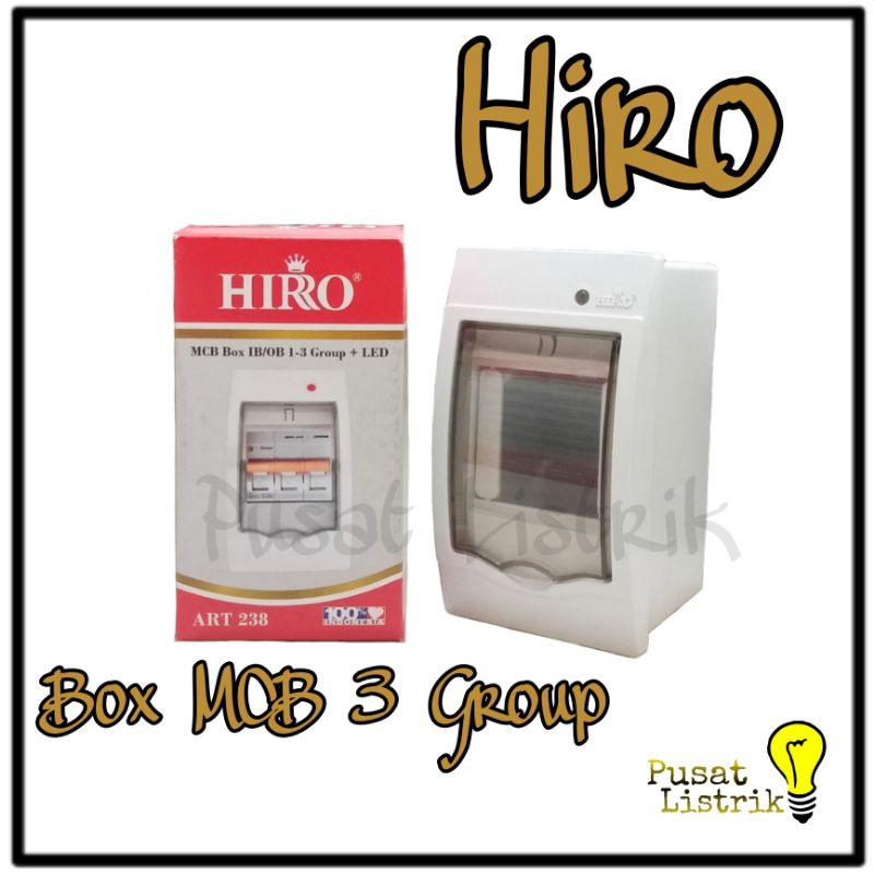 Box MCB 1-3 Group Tutup Hiro Box MCB 1-3 Inbow / Outbow Tutup Hiro