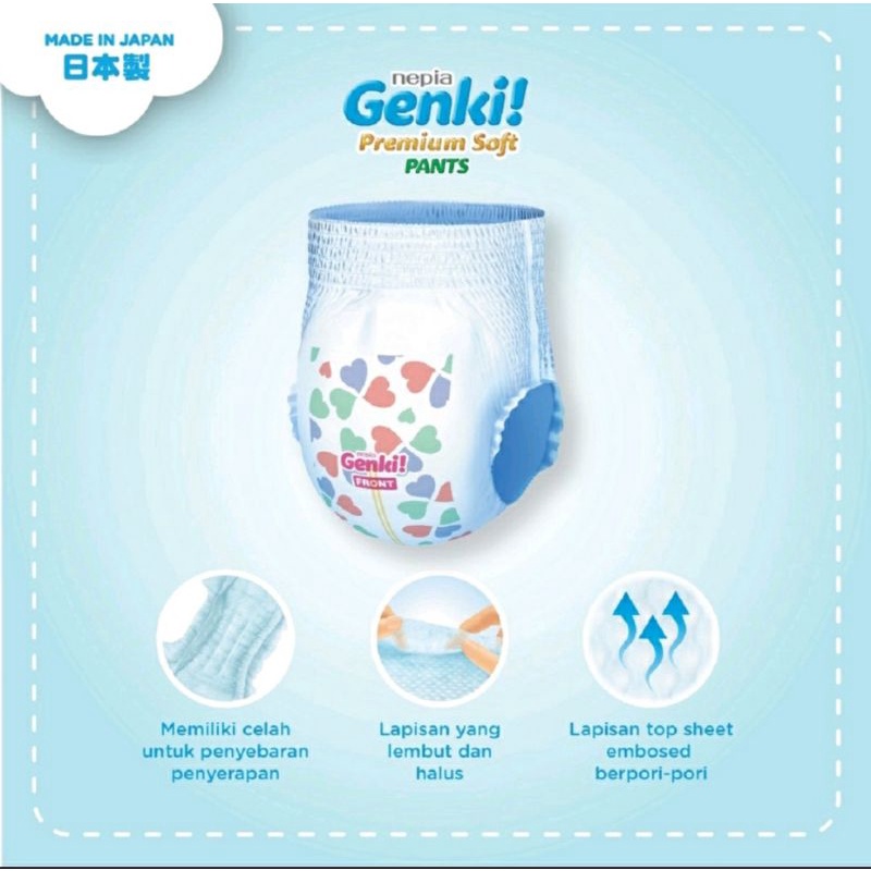 NEPIA GENKI JUMBO PANTS XXL 26 /POPOK CELANA XXL 26