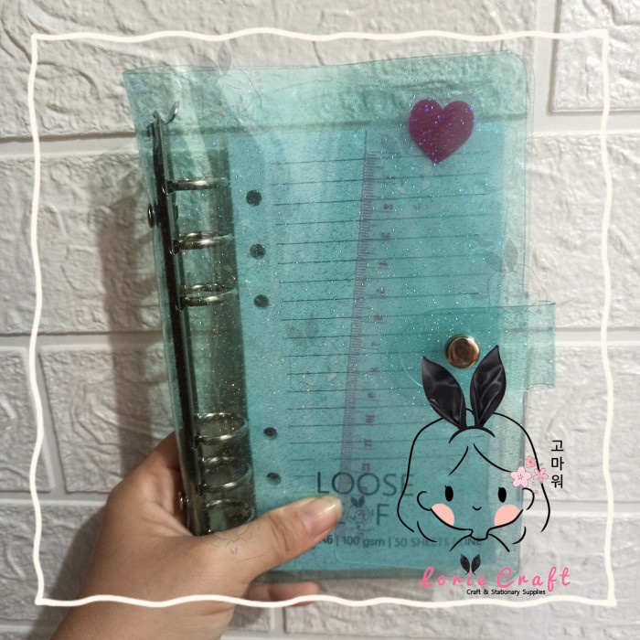 

Kertas Paket Keuangan Binder A6 + Refill Kertas + 5Pcs Ziplock