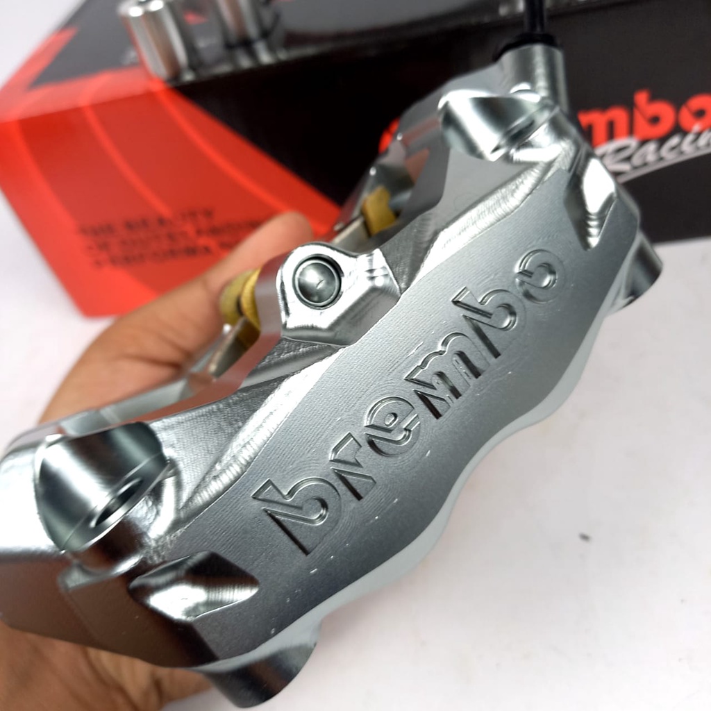 KALIPER 4 PISTON M3 K50 CALIPER MONOBLOCK BREMBO M50 CALIPER M432 GP4X ORIGINAL IMPORT