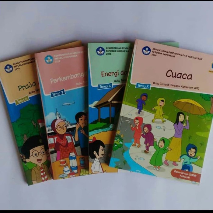 

Buku SD/ MI TEMATIK KELAS 3 Tema 5, 6, 7,,8 Semester 2