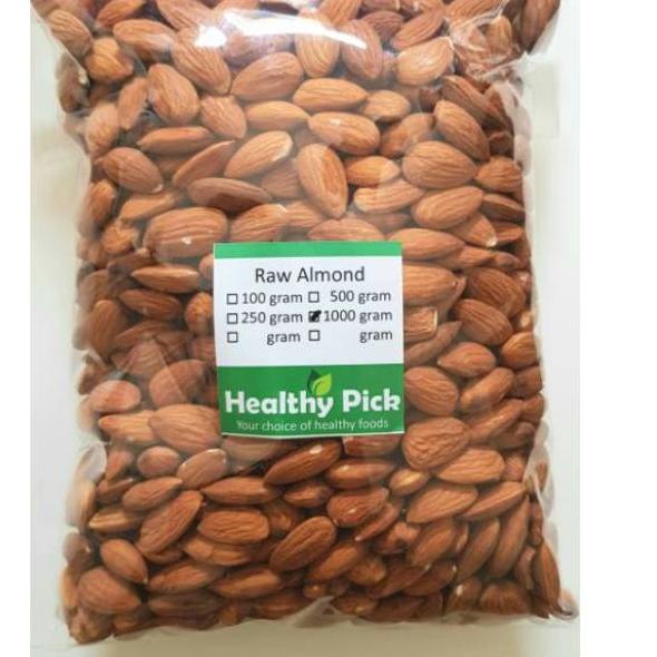 

♩ Raw Almond Whole 1kg Almond Mentah ℗