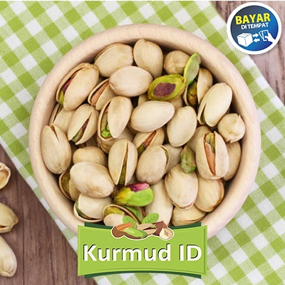 

Kacang Pistachio 1 Kg Snack Sehat Kacang Fustuk Oleh-Oleh Haji Umroh