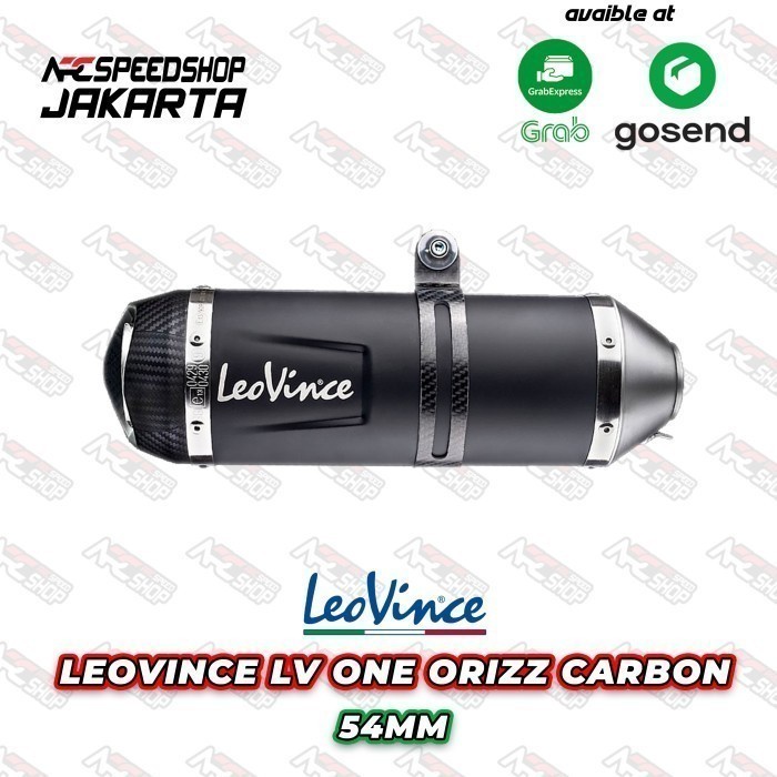 Knalpot Leovince Lv Orizz Carbon Header Drake R9 Kawasaki Ninja 250Fi #Original