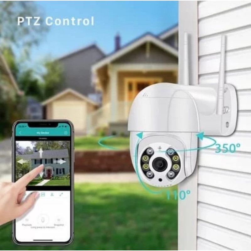 IP CAMERA PTZ OUTDOOR INDOOR CCTV WIFI 360° PTZ PAN TILT 8MP 1080P ICSEE