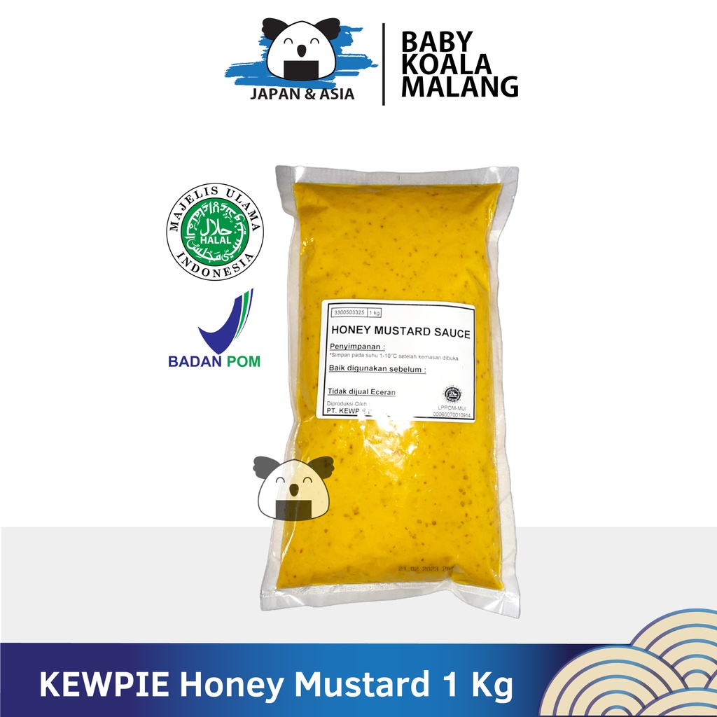 

KEWPIE Honey Mustard Mayo 1 Kg Halal | Chicken Wing Sweet Sauce