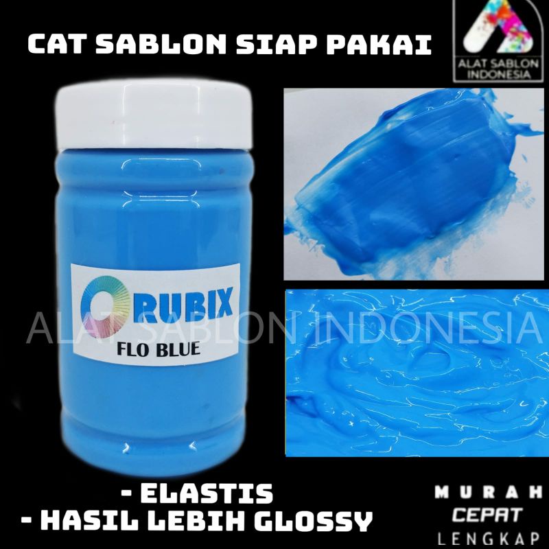 

CAT SABLON PASTA GL RUBBER WATER BASED CAT AKRILIK FLO BLUE 100GR