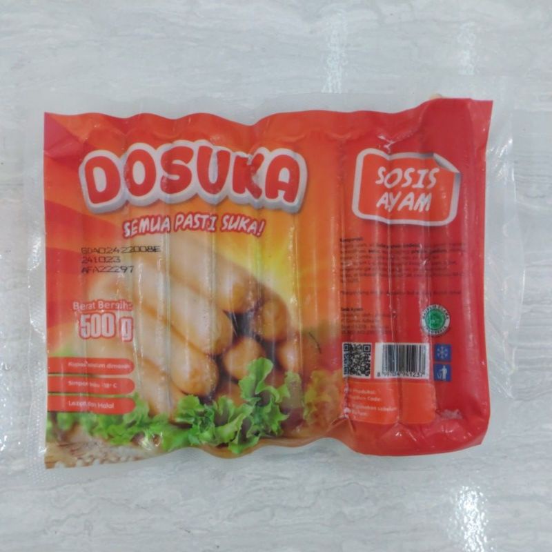 DOSUKA SOSIS AYAM 500GRAM