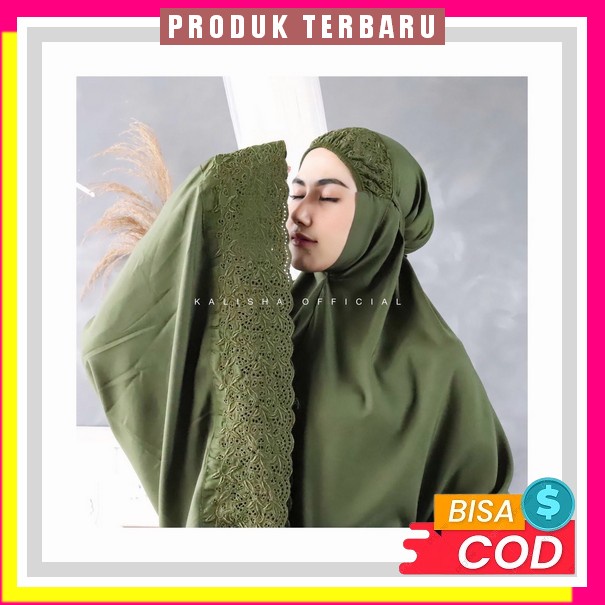 Mukena Travel Ayana By Reyscarf.Id - Mukena Dewasa Bahan Premium Rayon Viscose Adem Nyaman Dipakai -
