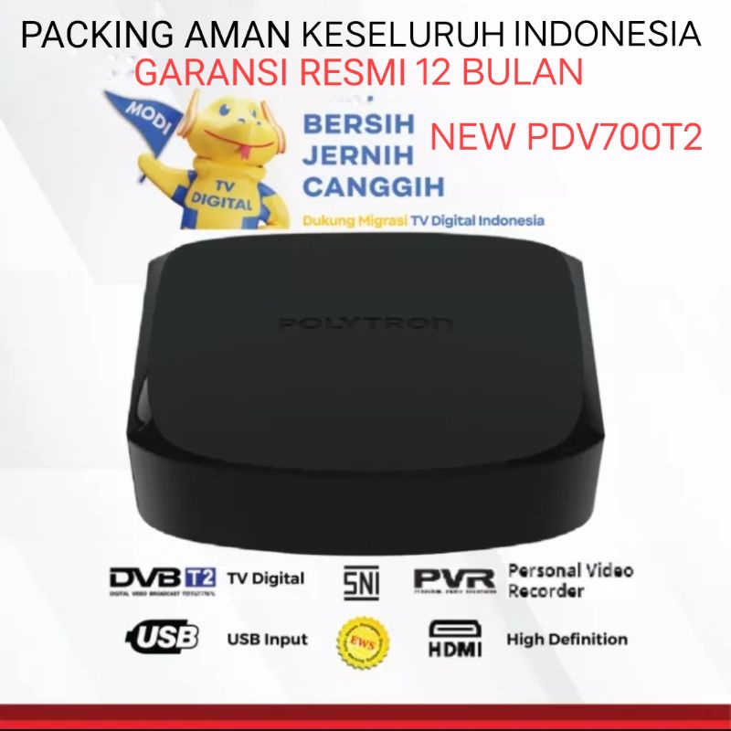 Set top box Polytron pdv 709T2 pdv 700t2 pdv 610t2 pdv 620t2 stb dvb T2 receiver tv digital ori gara