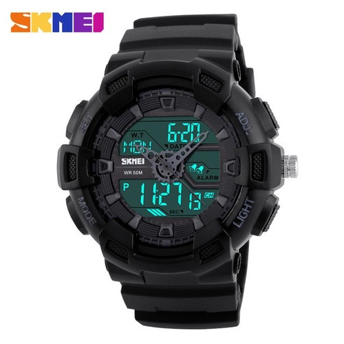 SKMEI Jam Tangan Digital Analog Pria - 1189 Murah