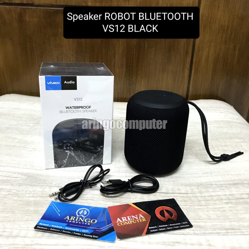 Speaker ROBOT BLUETOOTH VS12 BLACK