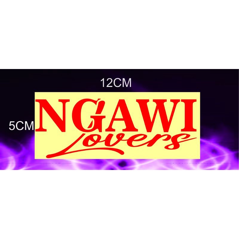 stiker timbul Ngawi lovers