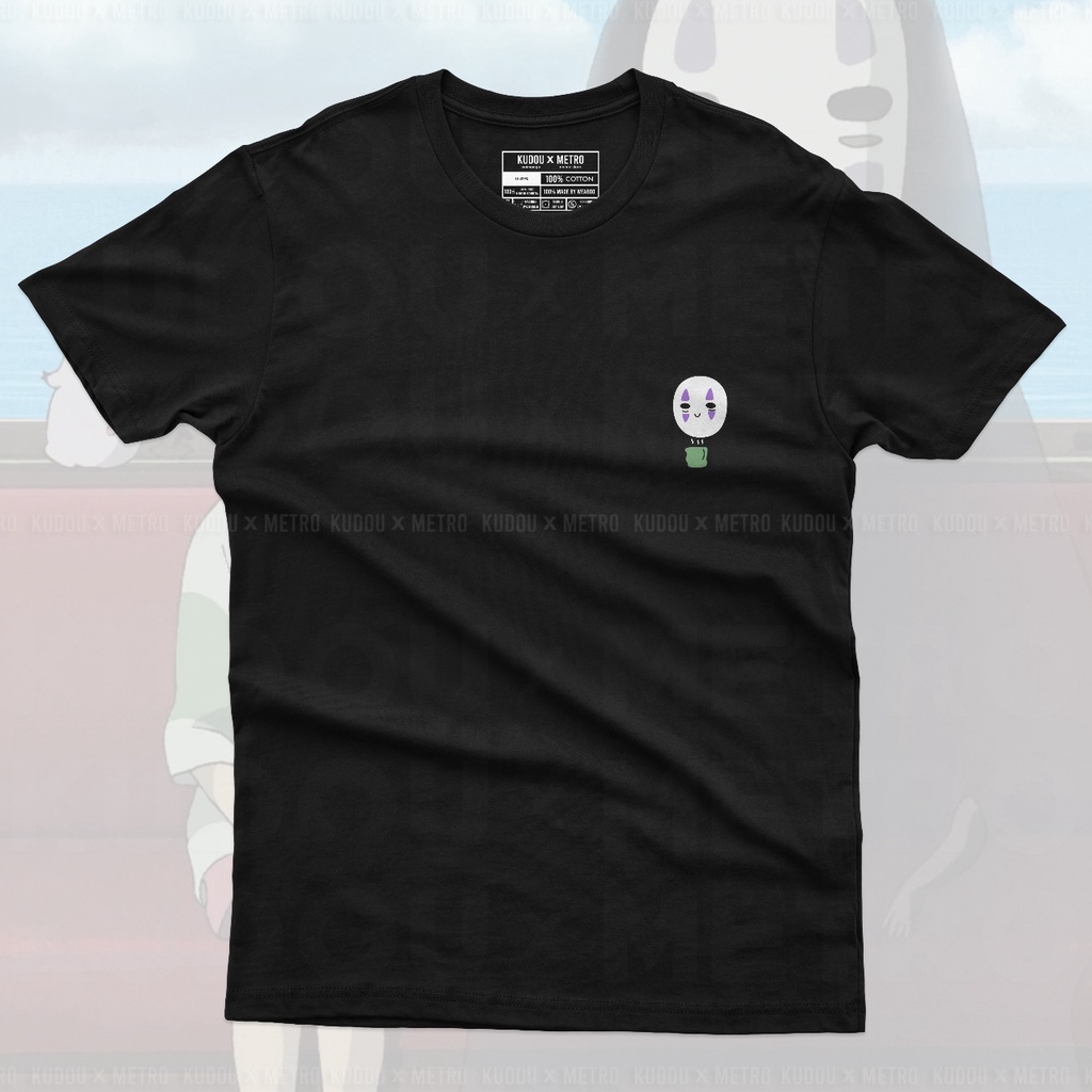Tshirt Kaonashi no face Studio Ghibli Anime Manga Premium Unisex