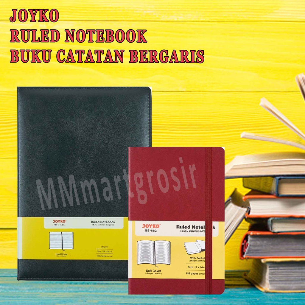 Joyko Book / Ruled Notebook / Buku Tulis / NB-662 / NB-715 B5