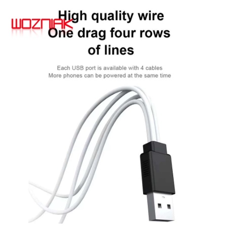 KABEL POWER BOOT WYLIE WL-615 FOR IPHONE (6-13) ORIGINAL