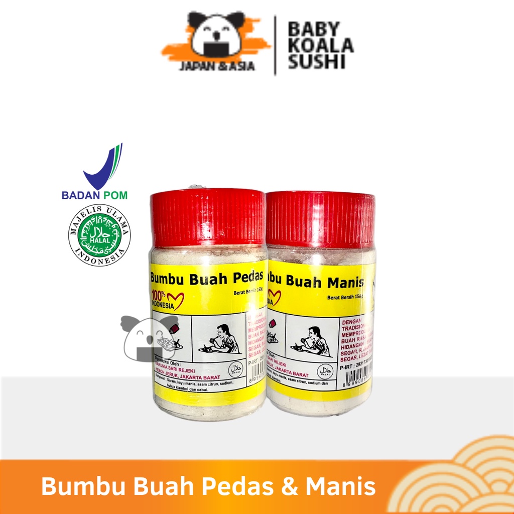 BUMBU BUAH Aroma Kiamboy Pedas &amp; Manis Cap Elang 150 g