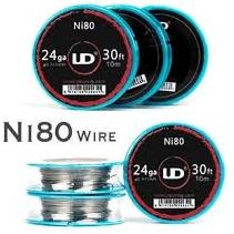 Best produk Kawat Nichrome 24Ga 24 Ga 26Ga 26 UD Nichrome 80 ni80 AUTHENTIX KBZ