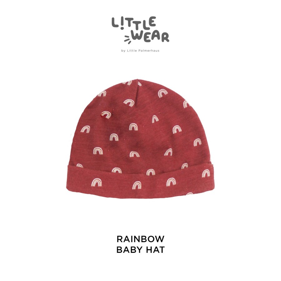 Topi Bayi Little Palmerhaus Little Wear Baby Hat Little Bird / Rainbow / Sweet Home