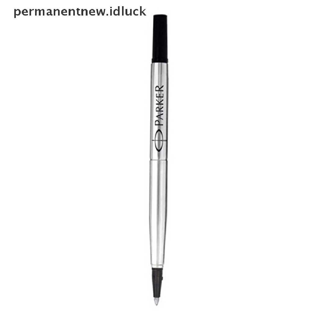 [luckypermanentnew] Parker quink roller ball rollerball pen refill Tinta Hitam medium nib [ID]