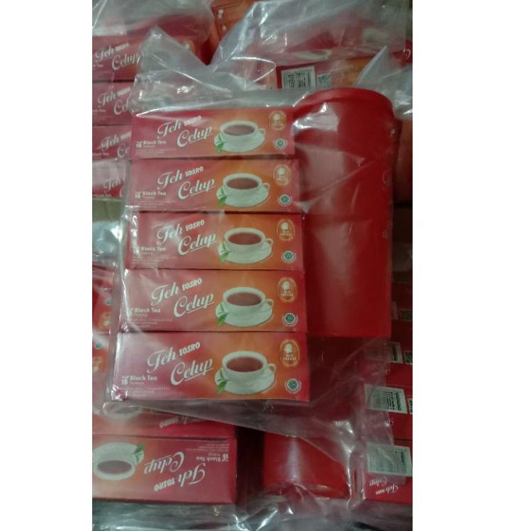 

codeL1x1W (COD READY) Paket Teh Botol Celup Sosro 15 Bag isi 5 box - Free Thumbler - Teh Alam