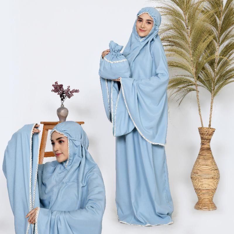 Mukena Katun Mikro / Mukena Dewasa / Mukena Jumbo