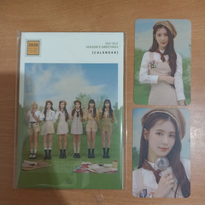 (G)I-DLE MIYEON PHOTOCARD (G)I-DLE 2020 SEASON'S GREETINGS + CALENDAR