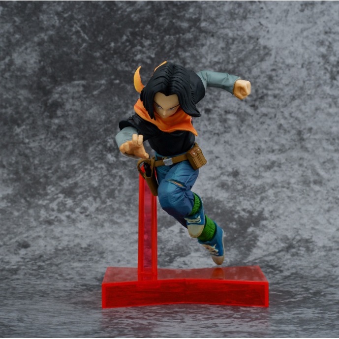 Android 17 18 Action Figure Dragon Ball Tinggi 19CM