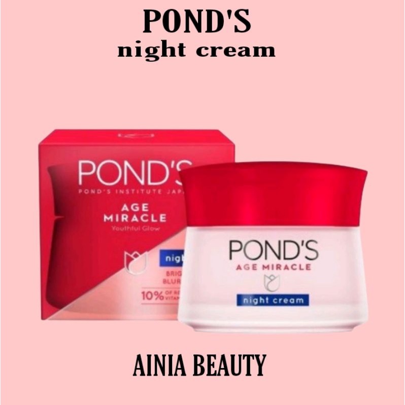 Ponds night cream 10g