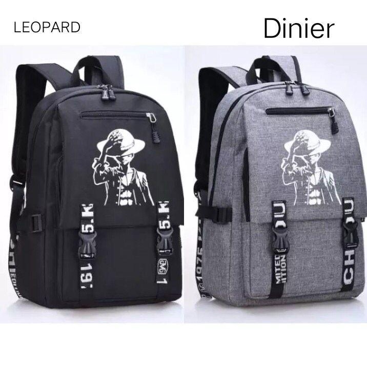 Tas Sekolah Anak motif anime one piece Laki Laki Sd Smp Backpack Ransel Anak Murah