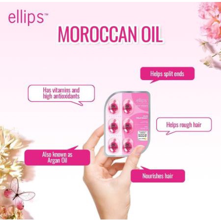 * NCC * Ellips Hair Vitamin Rambut Pro Keratin Elips Blister - Tidak Perlu Dibilas