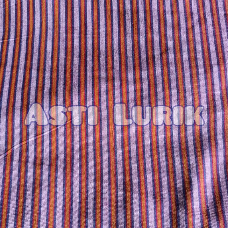 Kain Tenun Lurik ( 200 x 110 ) . Lebar Besar  . Asli Tenun Lurik ATM warna Pink