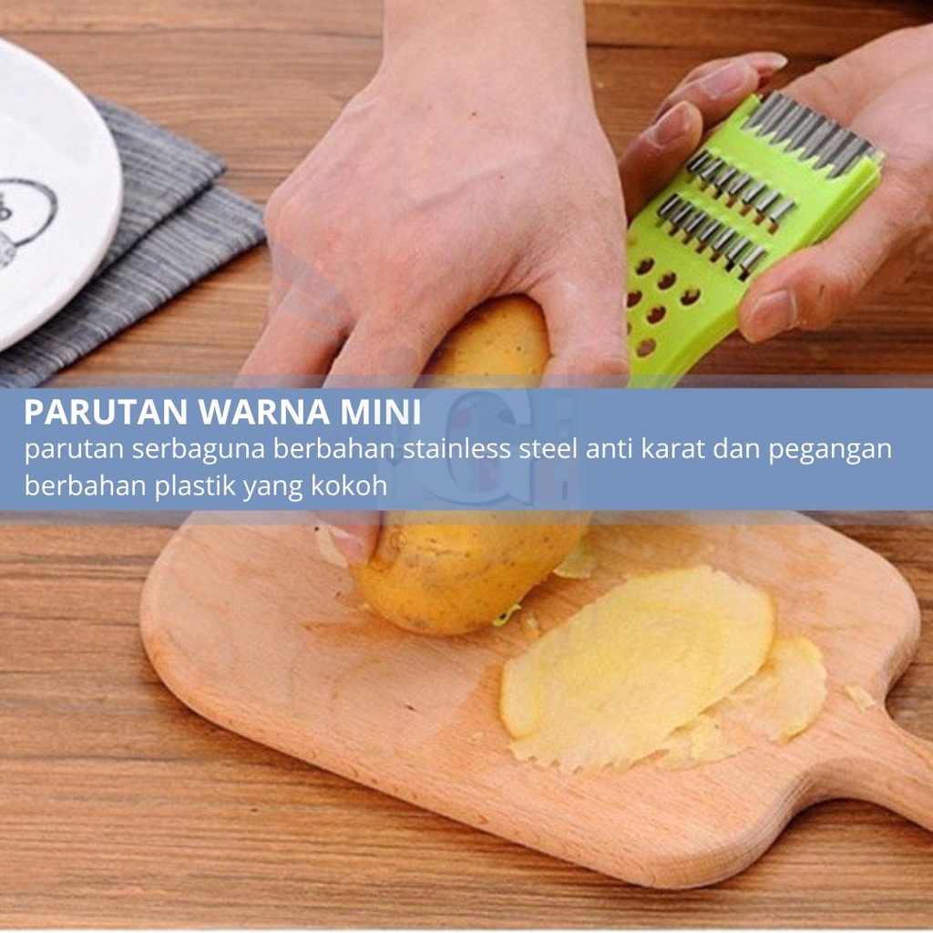 Parutan Multifungsi / Parutan Mini / Parutan Warna Kecil