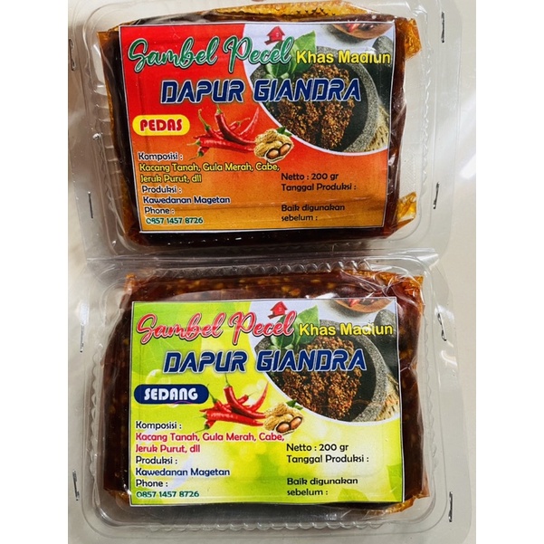 

SAMBEL PECEL MADIUN ( SANGRAI )