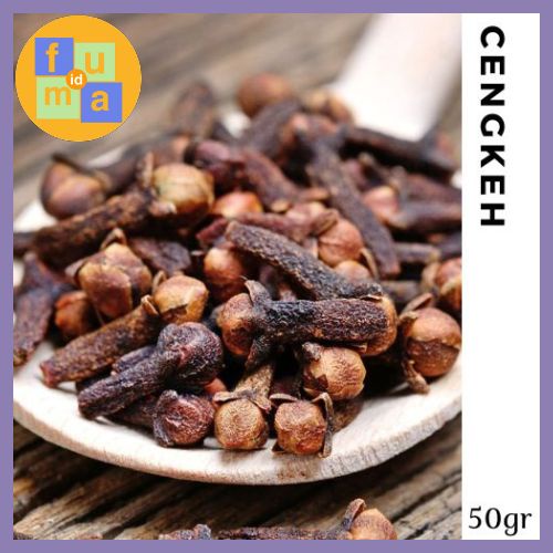 Cengkeh Asli 50gr / Cengkeh utuh / Cloves / Bumbu dapur / Rempah