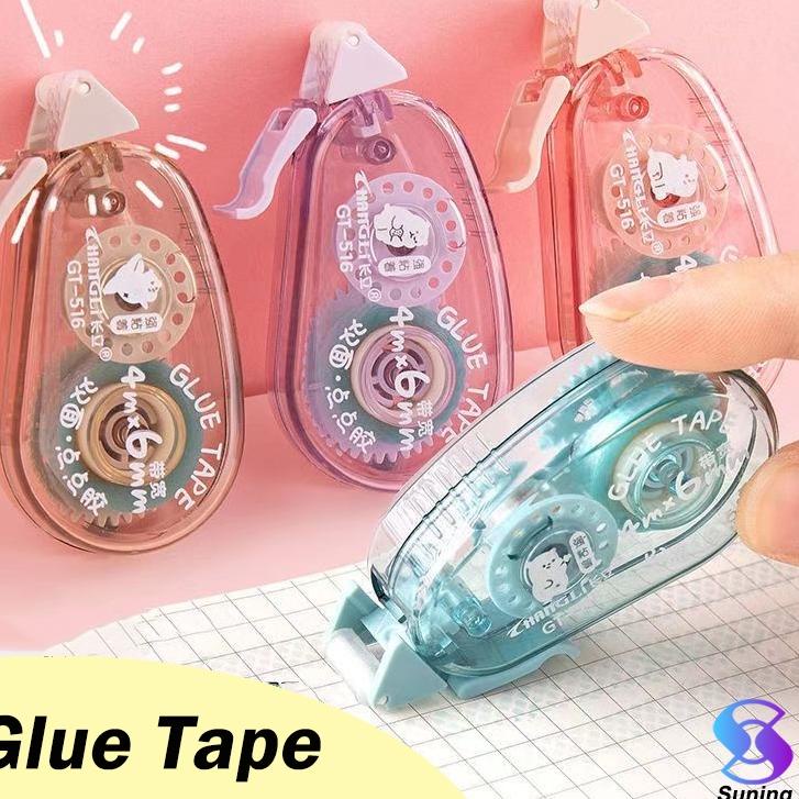 

12.12 SALE Adhesive roller double tape Lem Roller Tape Glue Tape Super Kuat Tidak Beracun Double Tape-Suning Mall serbuuu !