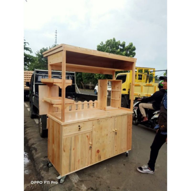 gerobak murah gerobak kayu jati Belanda