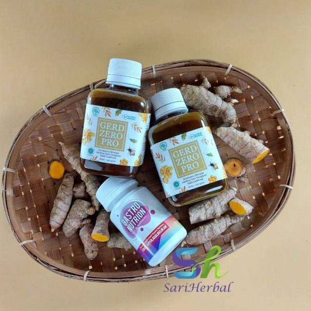 PAKET GOLD GERD ZERO PRO OBAT HERBAL GERD