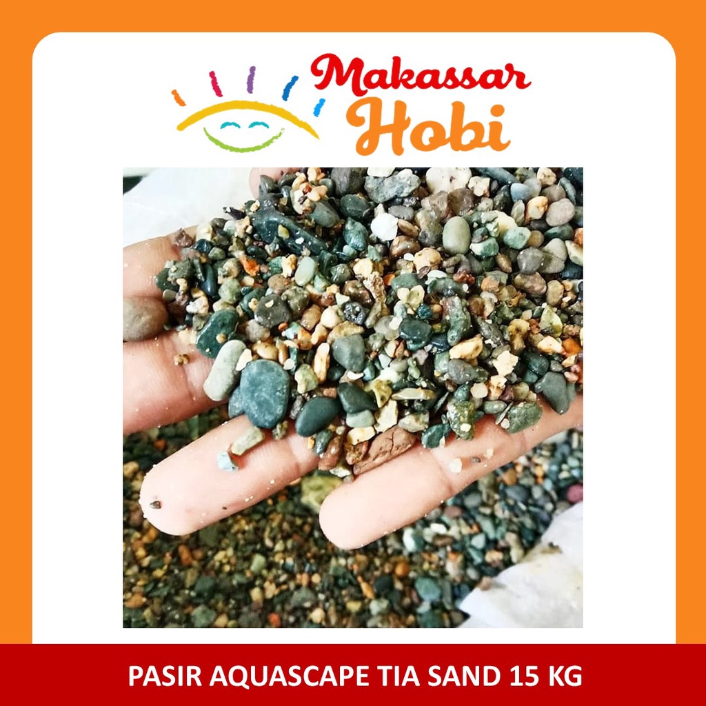 Pasir Tia Sand 1 Karung 15-20 kg Substrat Aquascape Aquarium Gravel Kolam