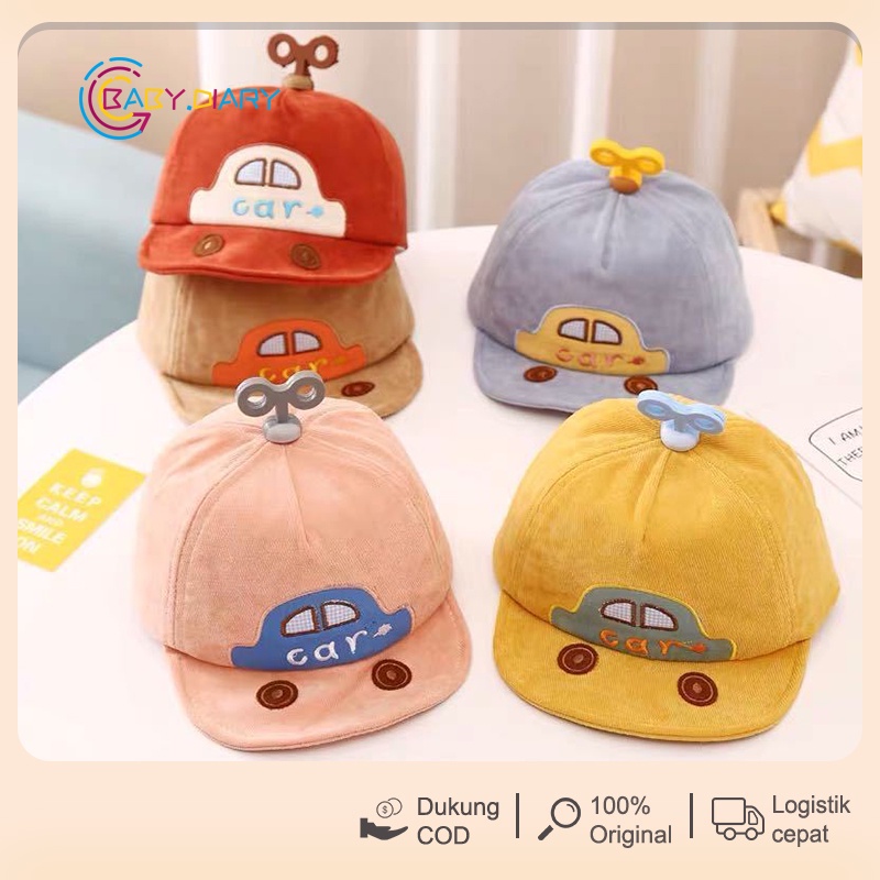 [COD] Topi bayi / topi baseball bayi / topi lidah bebek anak laki-laki dan perempuan yang lucu